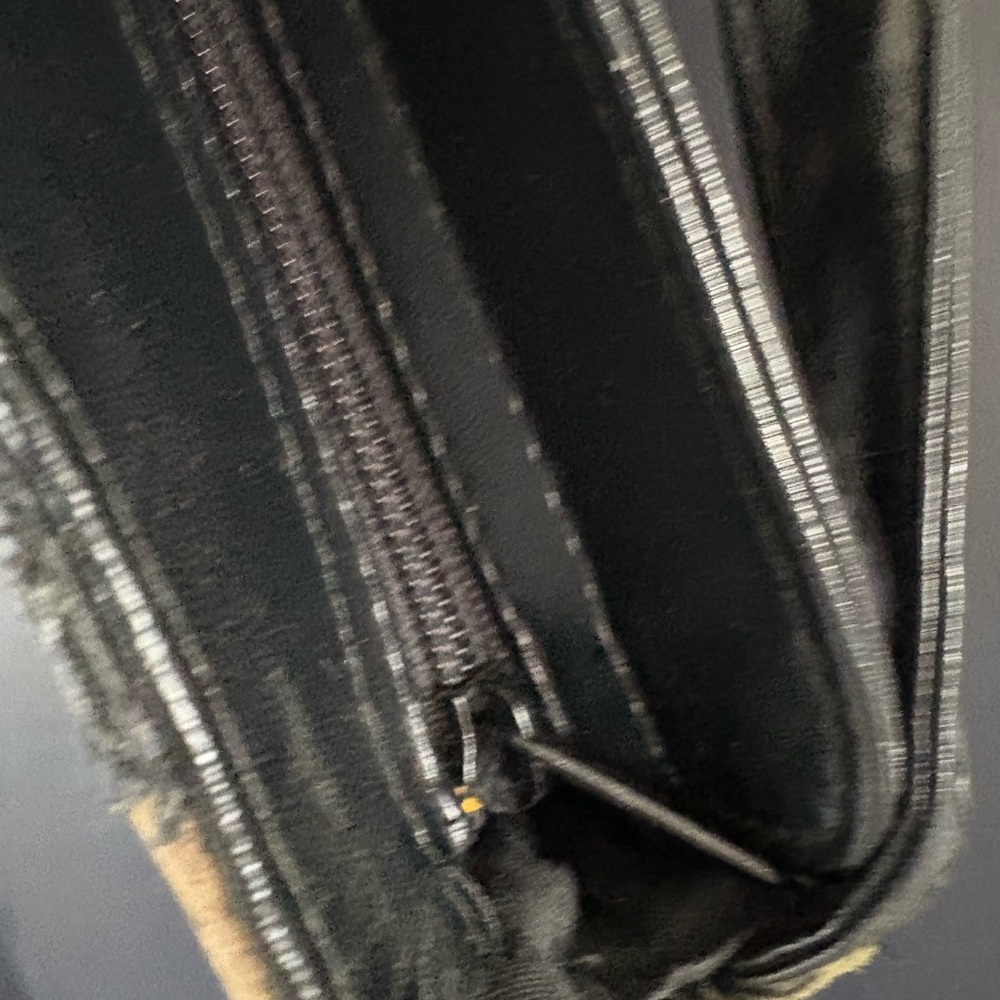 Vintage Chevron Pattern Patchwork Crossbody Bag - image 8